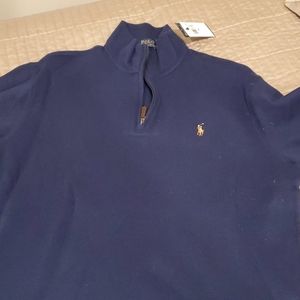 Ralph Lauren Estate rib Quarter-zip pullover